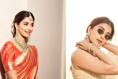 White Lehenga To Kanjeevaram Saree, What Pooja Hegde Wore To Her Brother's Wedding