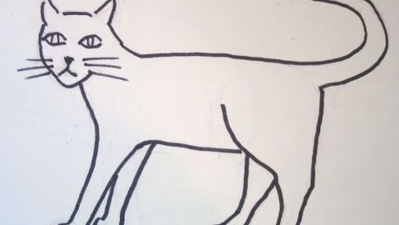 How to Paint a Watercolor of a Halloween Cat