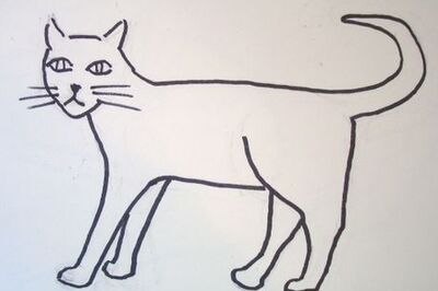 How to Paint a Watercolor of a Halloween Cat