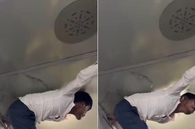 Passenger Turns Spiderman to Reach Overcrowded Indian Train Toilet in Worrying Video
