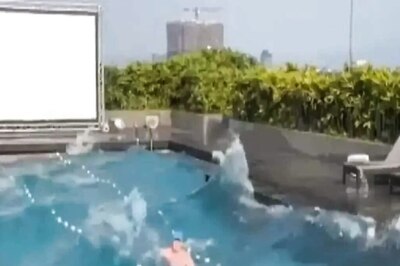 In Dramatic Visuals, Taiwan Earthquake Turns Swimming Pool Water Into Massive Wave
