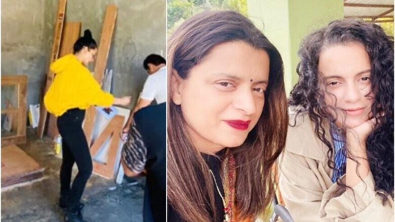 In Pics: Kangana Ranaut Designs Interiors of Sister Rangoli's New Home