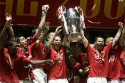 Manchester United win Champions League