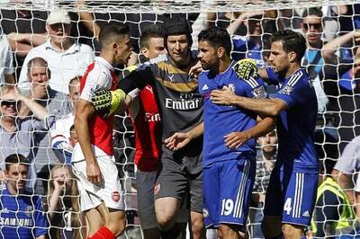 EPL: Diego Costa, Gabriel Paulista charged by FA after Stamford Bridge battle