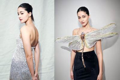 Ananya Panday Stuns in Rahul Mishra's 3D Dragonfly Bustier at Paris Fashion Week 2024