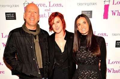 Bruce angry with daughters for leaving Demi alone