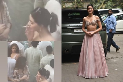 Ananya Panday Caught Smoking at Cousin Alanna Panday's Mehendi; Reddit Users in Shock; See Photo