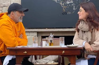 Akshay Kumar in UK to Drop Twinkle Khanna For Fiction Writing Course