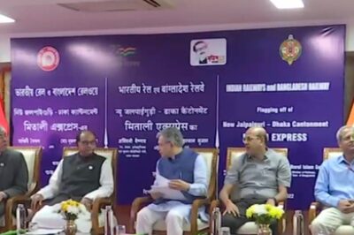 New Jalpaiguri-Dhaka Mitali Express Passenger Train Flagged off