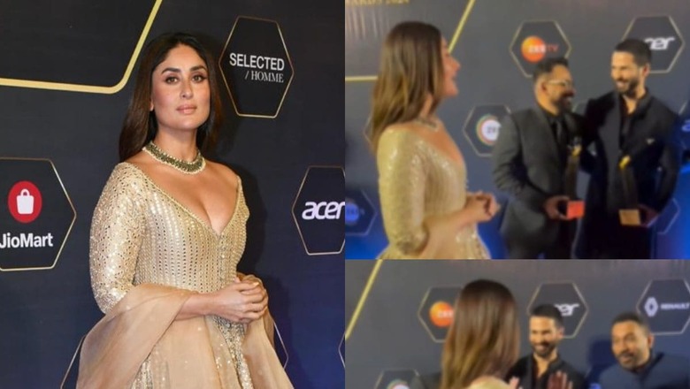 Kareena Kapoor 'Ignores' Ex Shahid Kapoor at DPIFF Awards? Video Goes Viral; Watch