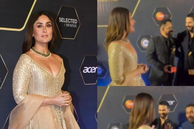 Kareena Kapoor 'Ignores' Ex Shahid Kapoor at DPIFF Awards? Video Goes Viral; Watch