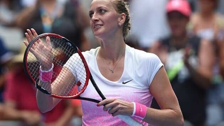 Wimbledon champ Petra Kvitova wins 1st-rounder at Australian Open