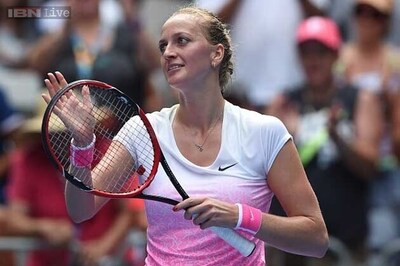 Wimbledon champ Petra Kvitova wins 1st-rounder at Australian Open