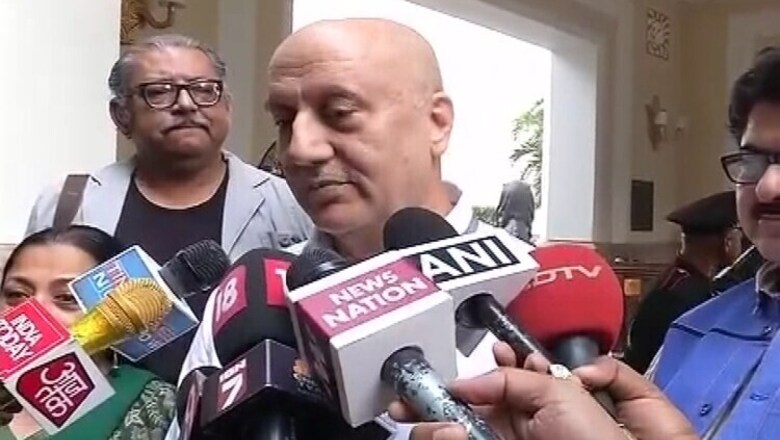People should speak about problems rather than returning awards: Anupam Kher on intolerance debate