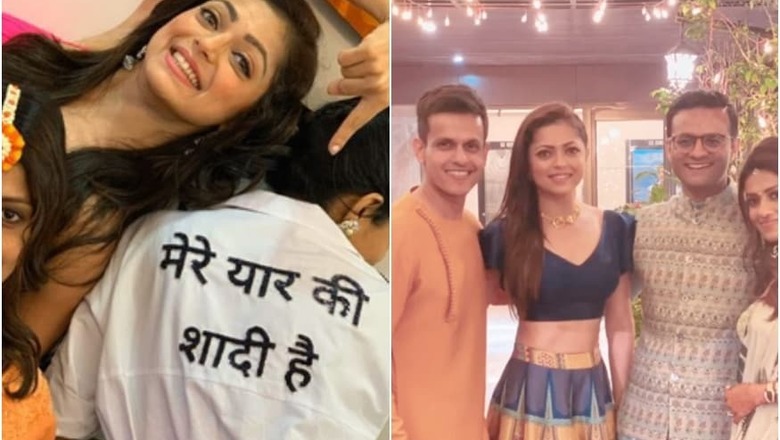 Drashti Dhami Preps for Sister-in-law Shivani Khemka’s Wedding Ceremony, See Pics