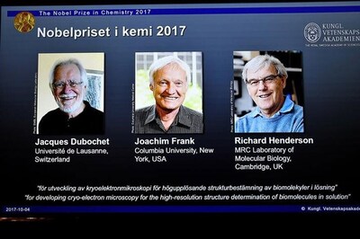 Scientists Jacques Dubochet, Joachim Frank and Richard Henderson Win Nobel Chemistry Prize