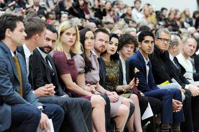 Saif Ali Khan attends the Burberry show in London