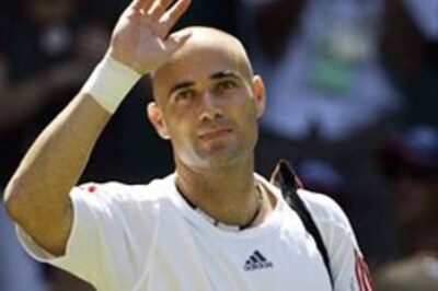 Agassi wants to say bye with a title