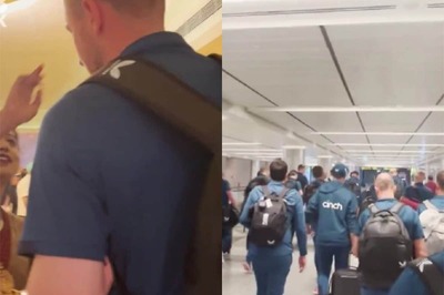 WATCH: England Cricket Team Arrives in Hyderabad Ahead of First Test Against India in Five-Match Series