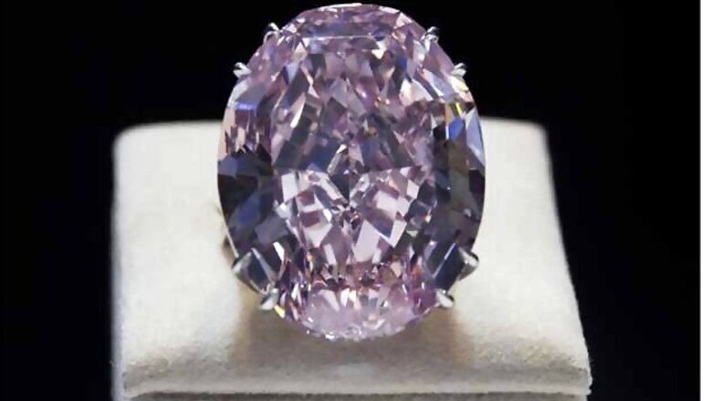 'Pink Star' sold for world record price in Geneva