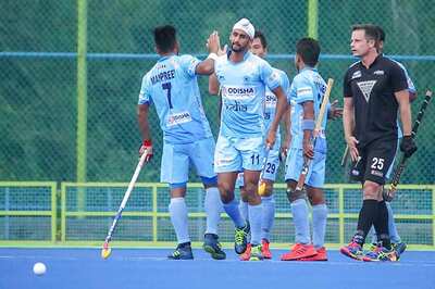 India Outplay New Zealand 4-2 in Hockey Series Opener