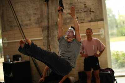 AP PHOTOS: Circus School In Full Swing Again, Despite COVID