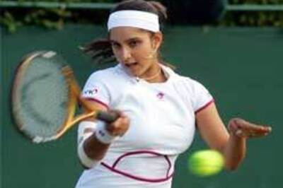 Sania out of Wimbledon in first round