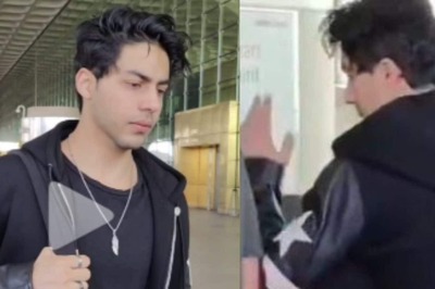 Aryan Khan Turns Heads As Gets Spotted At Airport; Fans Love How He Does 'Salaam' to Security Personnel