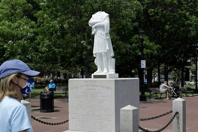Statue of Christopher Columbus Beheaded in Boston, Another Vandalised in Miami