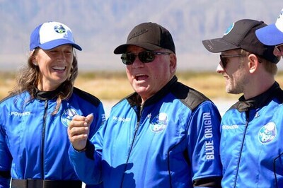 Shatner Marvels At Blue Origin Flight Frenzy, 'Finite' Earth