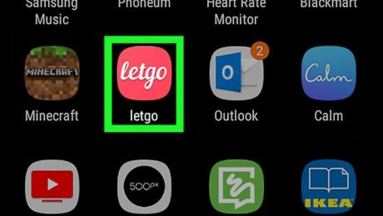 How to Use Messages on Letgo on Android
