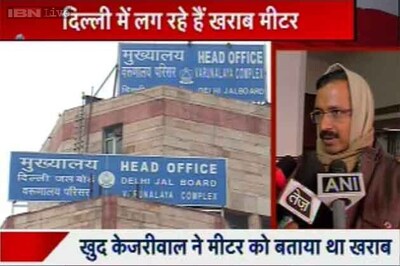 DJB installing water meters which Kejriwal had claimed were faulty