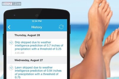 A new app that helps you water your lawn