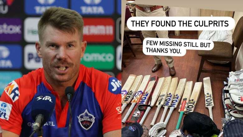 Delhi Capitals' Players Get Back Stolen Bats And Other Equipment, Confirms Skipper David Warner