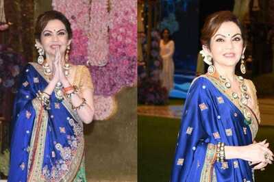 Anant Ambani Wedding: Nita Ambani Greets Paps With 'Jai Shri Krishna', Asks 'Comfortable Hai?' | Watch