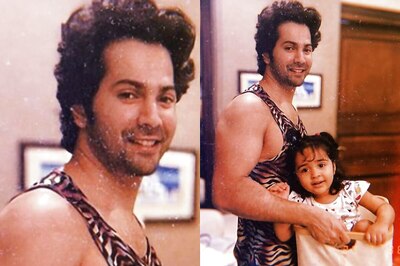 Varun Dhawan Lifts Niece Instead of Dumbbells, See Pic