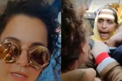 Kangana Ranaut's Car Surrounded by 'Mob' as She Enters Punjab, Actress Shares Video of Her Talking to Protestors
