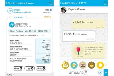 Bitcoin's Wallet App Zebpay Crosses Rs 100 Crore Turnover