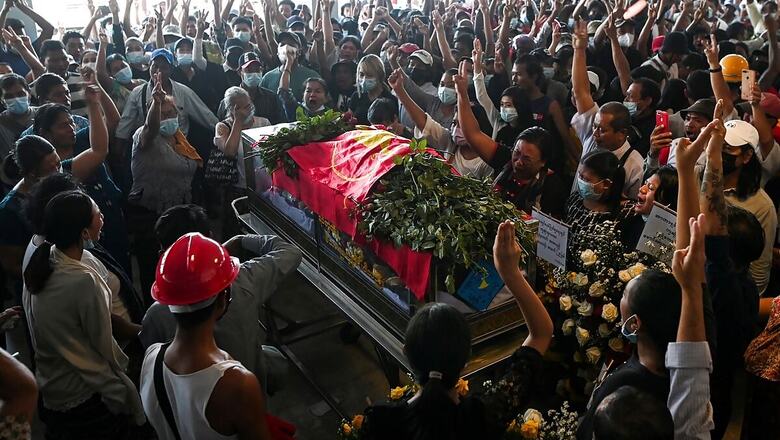 One Killed as Myanmar Police Open Fire on Protesters: Witnesses