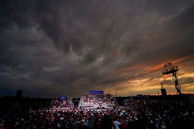 Pandemic Overwhelms Trump's Message In Critical N. Carolina