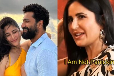 Katrina Kaif Reveals Vicky Kaushal Calls Her 'Panic Button' in Viral Video: 'I Don't Call Him Back'