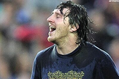Messi scores in practice day after injury