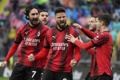 Serie A: Olivier Giroud Strikes as AC Milan Hammer Empoli 3-0