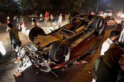 Seven Killed in Separate Road Accidents in UP on Holi