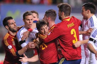 Spain, Portugal held to draws in World Cup qualifying
