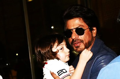 AbRam Steals the Scene at SRK's Birthday Bash with This Epic Photobomb