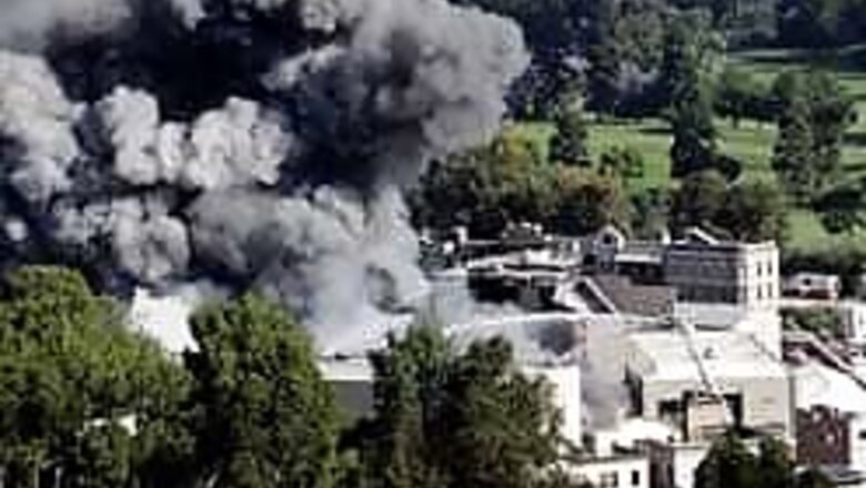 Fire breaks out at Universal film studio in Hollywood