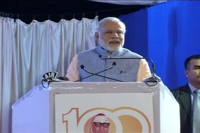 Security scare as man runs parallel to Modi's convoy