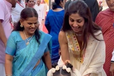 Shilpa Shetty, Daughter Chant 'Jai Shri Ram' As They Visit ISKCON Temple On Ram Navami