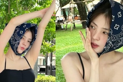 Han So-hee Impresses Fans With Her Sleek Tattooed Frame In A Black Bikini